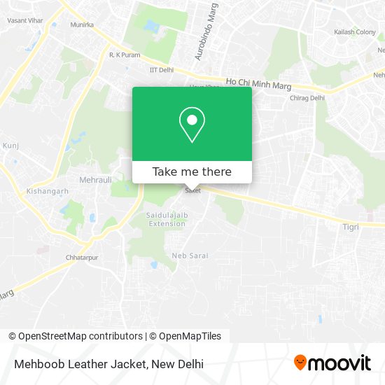 Mehboob Leather Jacket map
