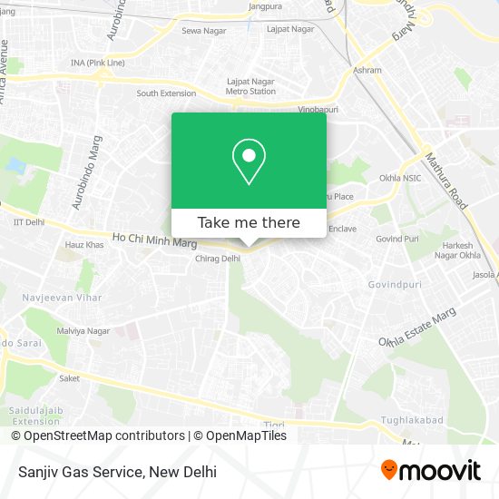 Sanjiv Gas Service map