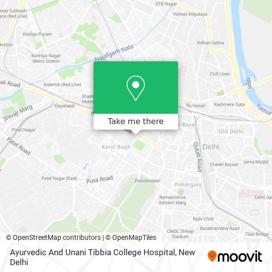 Ayurvedic And Unani Tibbia College Hospital map
