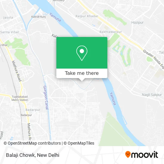 Balaji Chowk map