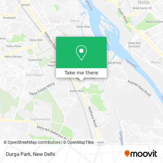 Durga Park map