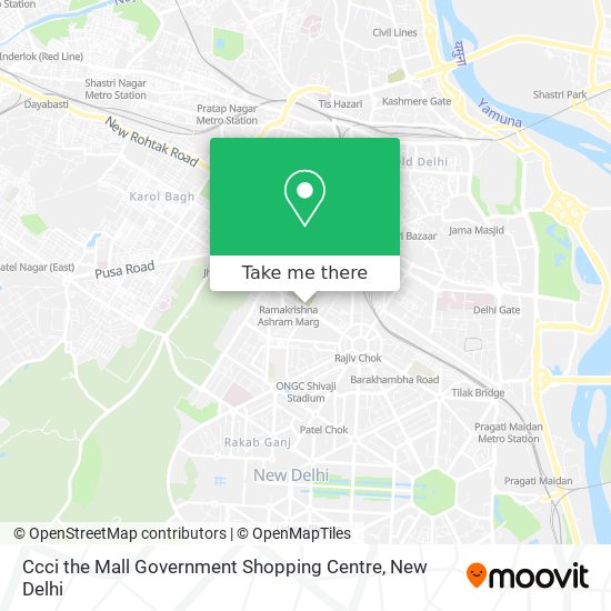 Ccci the Mall Government Shopping Centre map