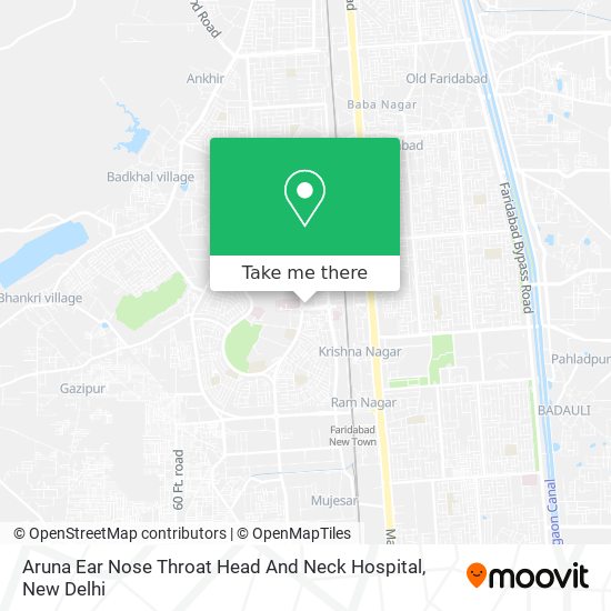 Aruna Ear Nose Throat Head And Neck Hospital map