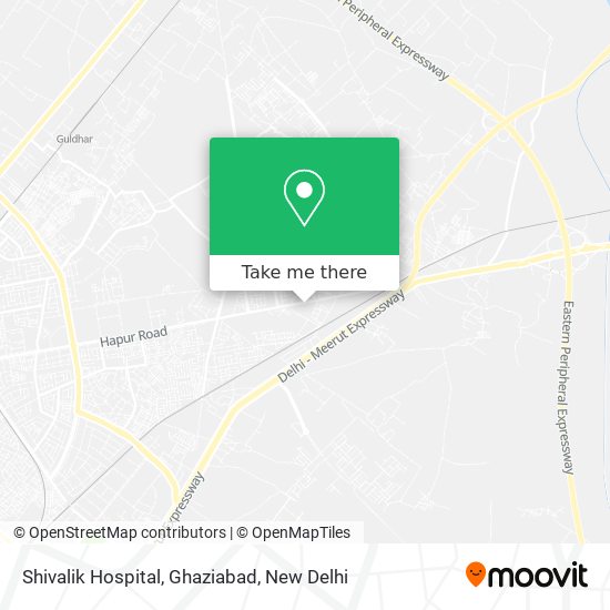 Shivalik Hospital, Ghaziabad map