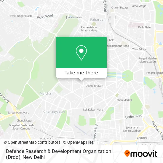 Defence Research & Development Organization (Drdo) map