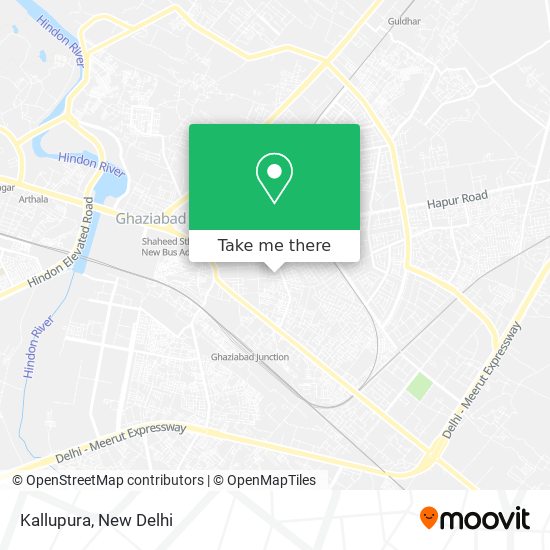 Kallupura map