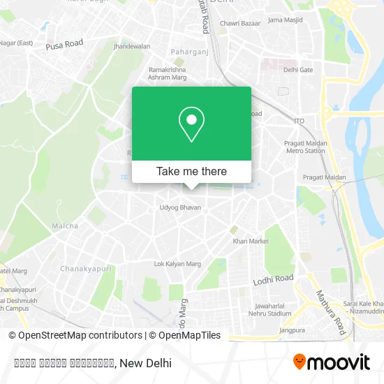 शहरी विकास मंत्रालय map