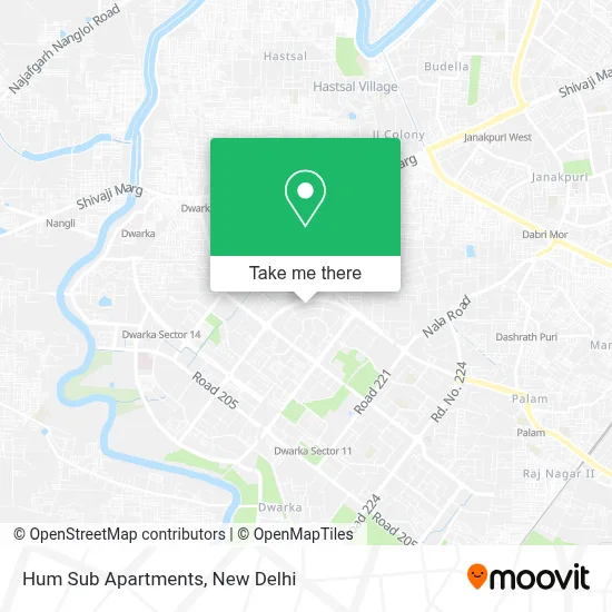 Hum Sub Apartments map