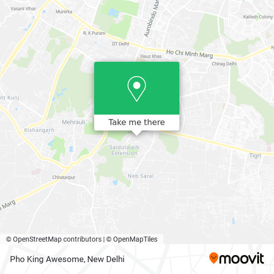 Pho King Awesome map