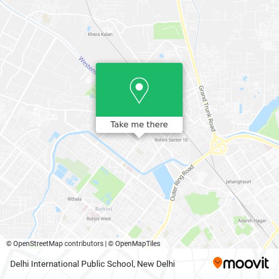Delhi International Public School map