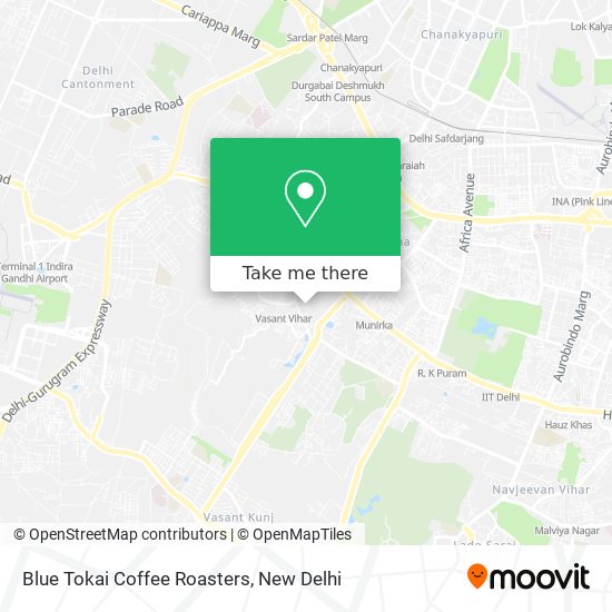 Blue Tokai Coffee Roasters map