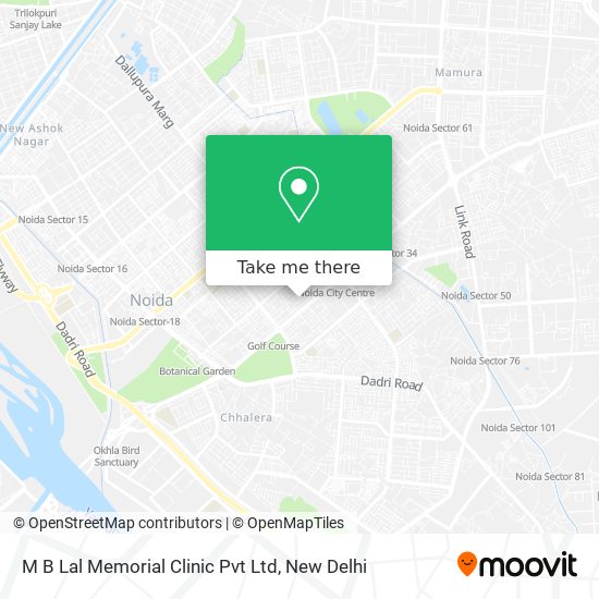 M B Lal Memorial Clinic Pvt Ltd map