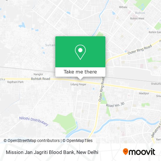 Mission Jan Jagriti Blood Bank map