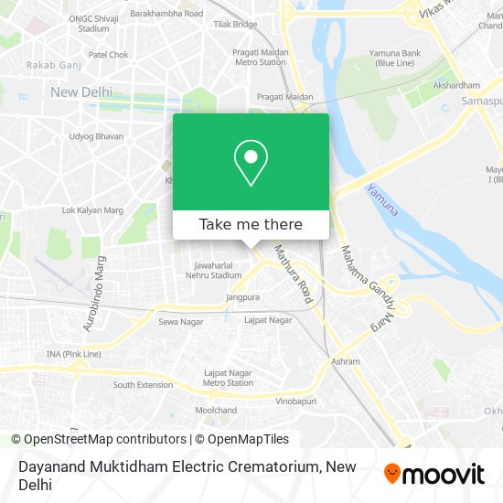 Dayanand Muktidham Electric Crematorium map