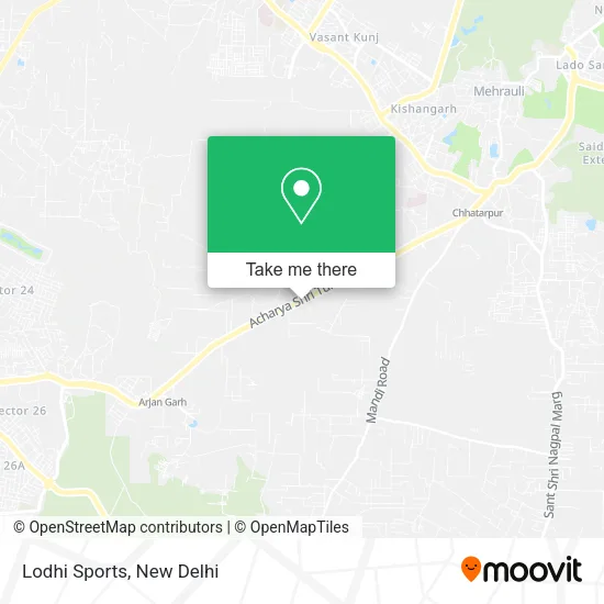 Lodhi Sports map