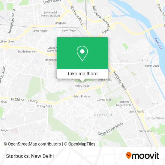 Starbucks map
