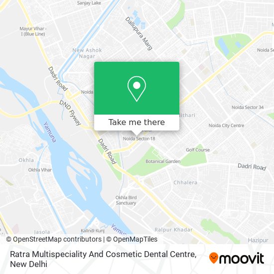 Ratra Multispeciality And Cosmetic Dental Centre map