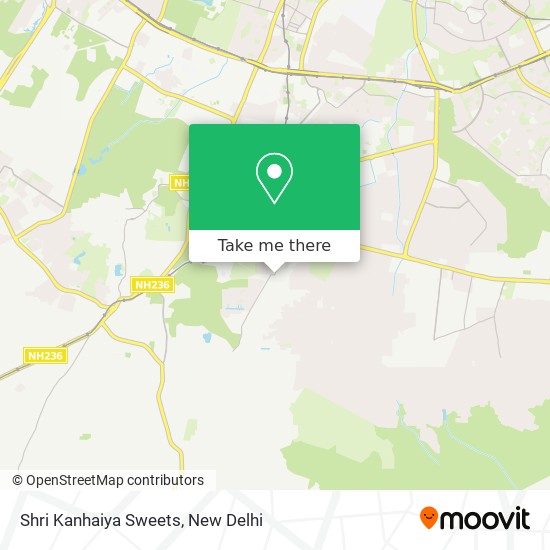 Shri Kanhaiya Sweets map