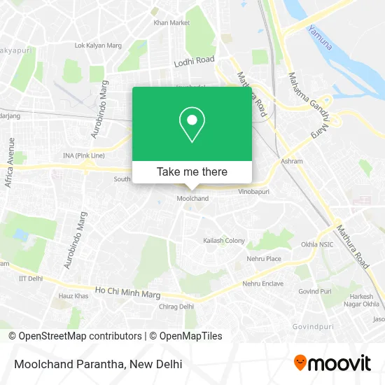 Moolchand Parantha map