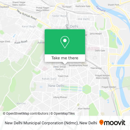 New Delhi Municipal Corporation (Ndmc) map