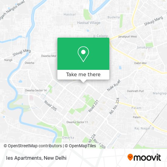 Ies Apartments map