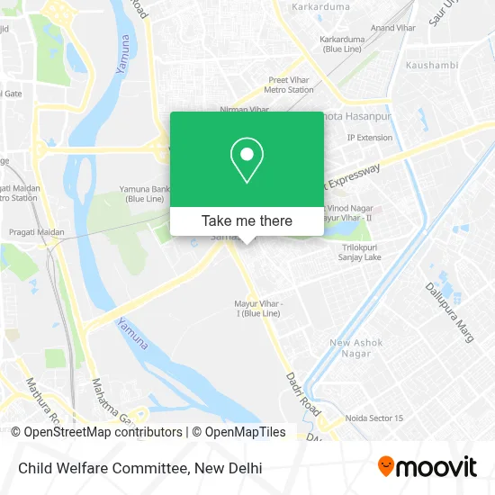 Child Welfare Committee map