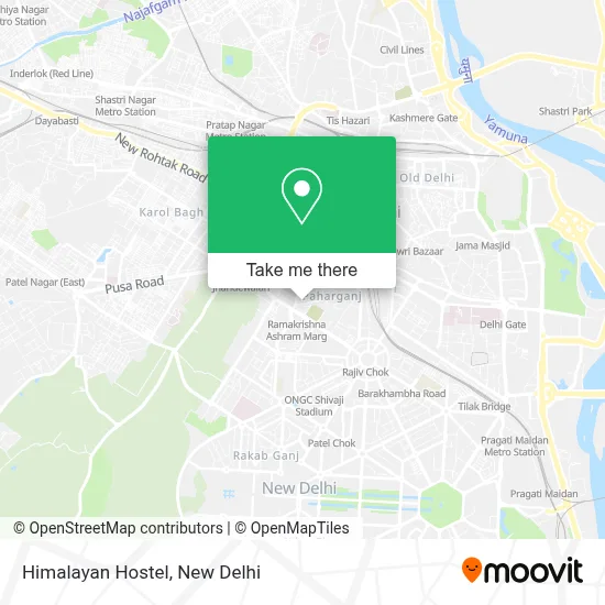 Himalayan Hostel map