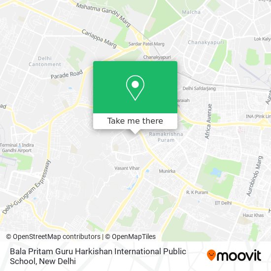 Bala Pritam Guru Harkishan International Public School map