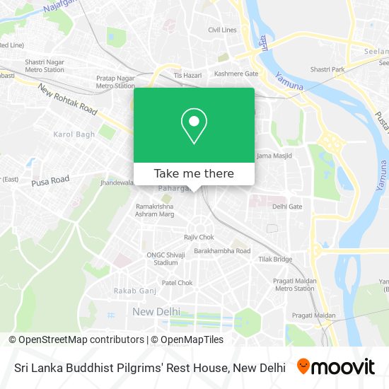 Sri Lanka Buddhist Pilgrims' Rest House map