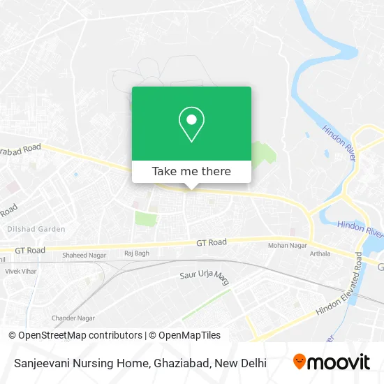 Sanjeevani Nursing Home, Ghaziabad map