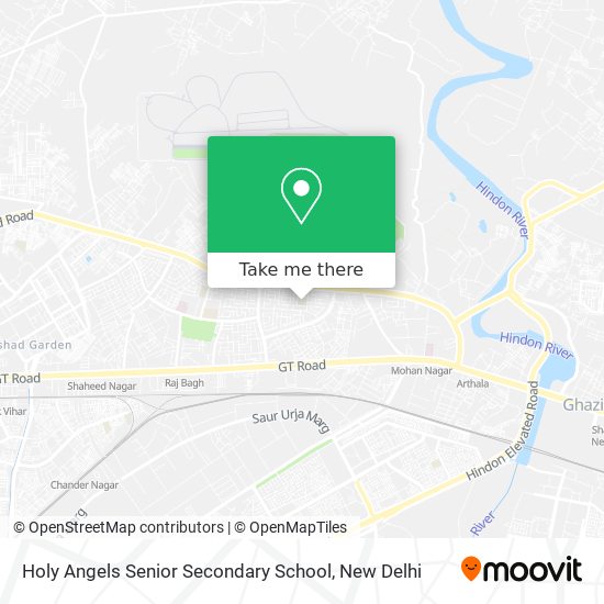 Holy Angels Senior Secondary School map