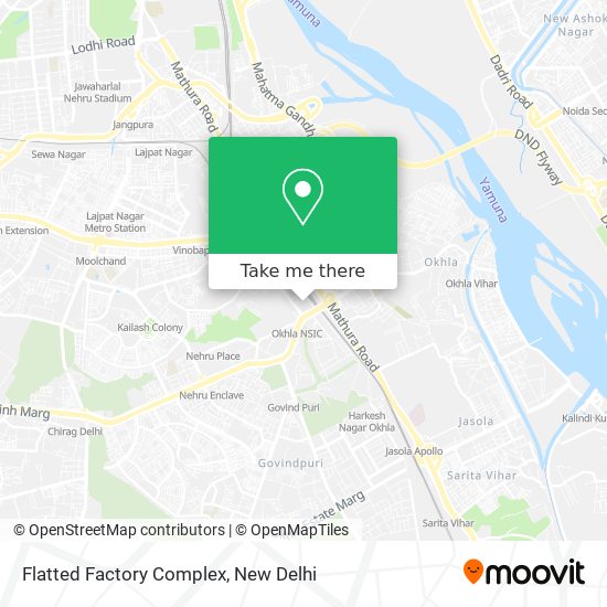 Flatted Factory Complex map