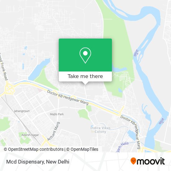 Mcd Dispensary map