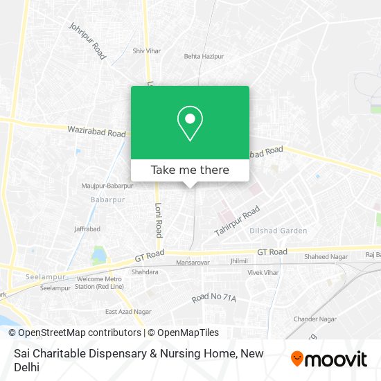 Sai Charitable Dispensary & Nursing Home map