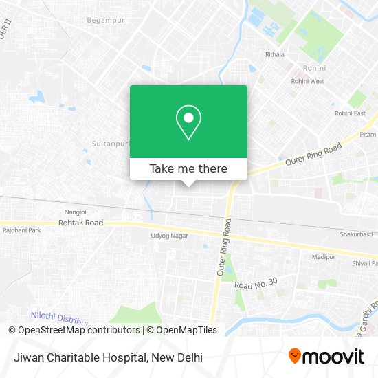 Jiwan Charitable Hospital map