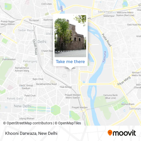 Khooni Darwaza map