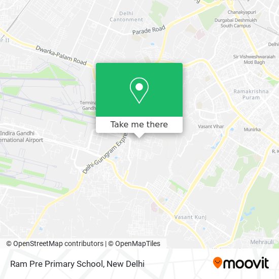 Ram Pre Primary School map