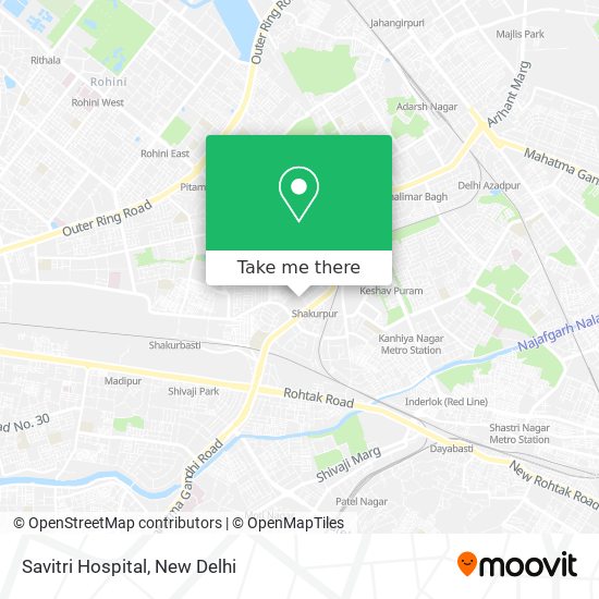 Savitri Hospital map