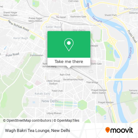 Wagh Bakri Tea Lounge map