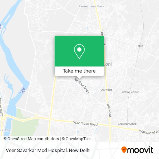 Veer Savarkar Mcd Hospital map