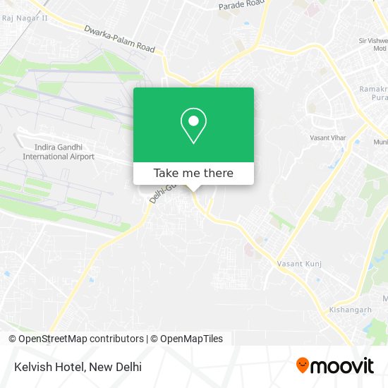 Kelvish Hotel map