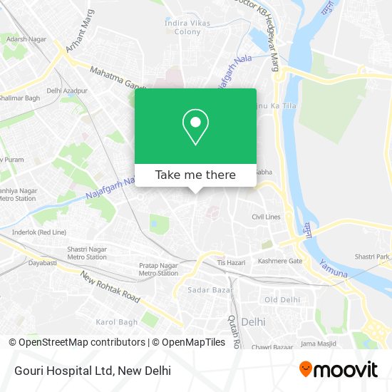 Gouri Hospital Ltd map