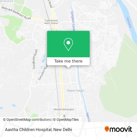 Aastha Children Hospital map