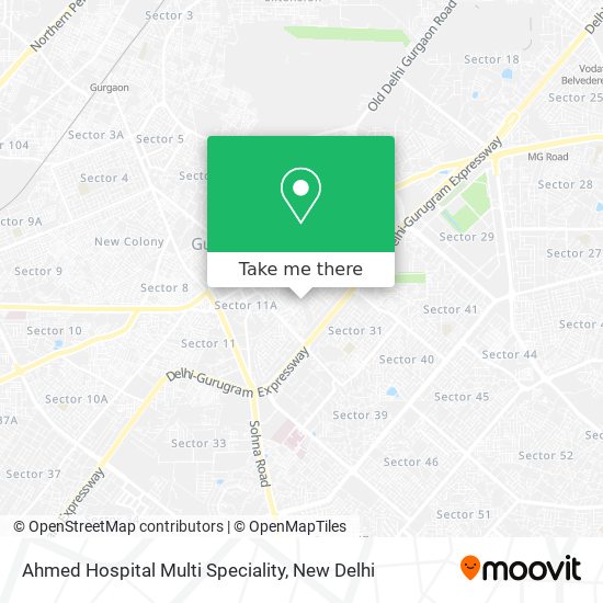 Ahmed Hospital Multi Speciality map