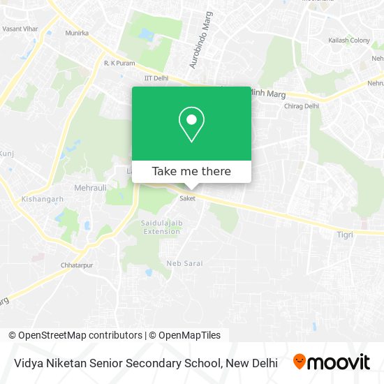 Vidya Niketan Senior Secondary School map