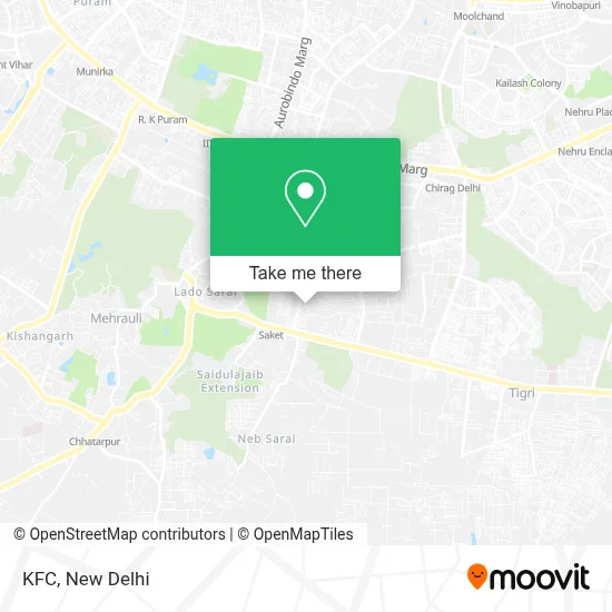Kfc map