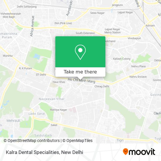 Kalra Dental Specialities map