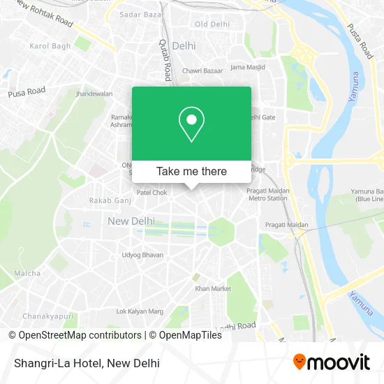 Shangri-La Hotel map