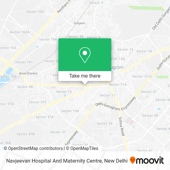Navjeevan Hospital And Maternity Centre map