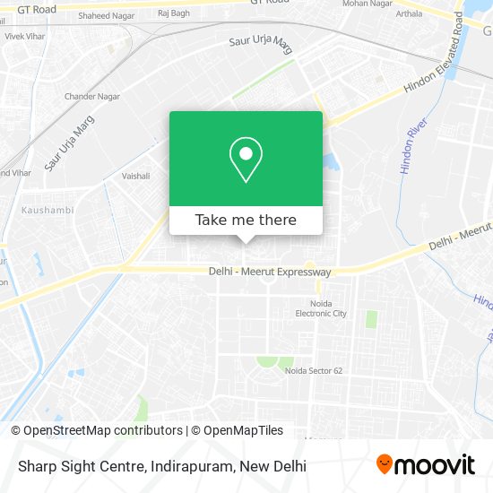 Sharp Sight Centre, Indirapuram map